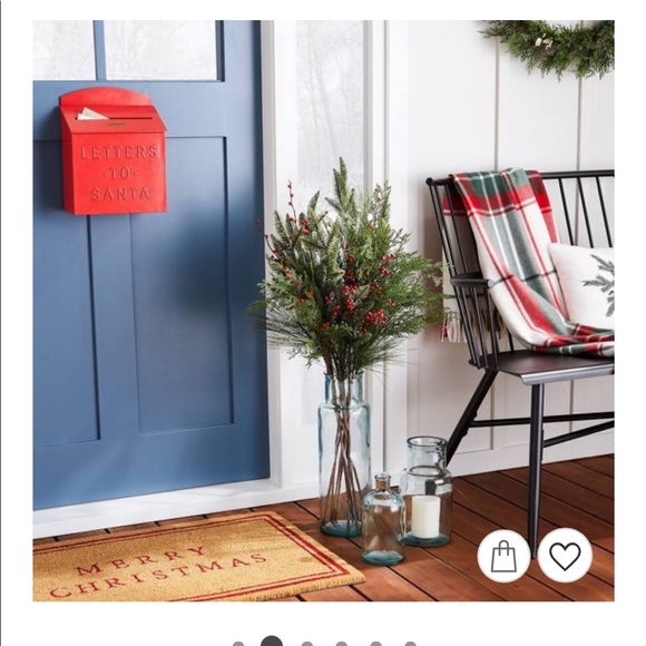 Hearth & Hand Magnolia Letters to Santa Mailbox New - Picture 2 of 6